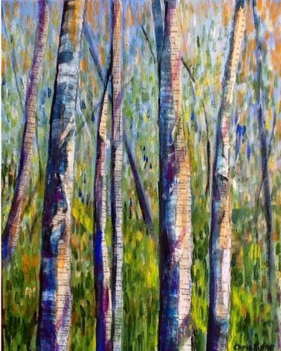 Telephone Trees by Chrissie Turner
